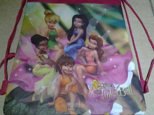 Tinkerbel string bag,