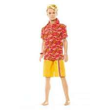 Mattel Beach Ken packaging a bit damaged