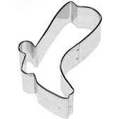 Cowboy boot cookie cutter metal