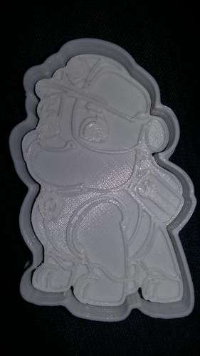 Paw patrol dog cookie cutter