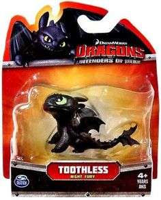 How to train your dragon  figurine Toothless- can work as caketopper, 4cm