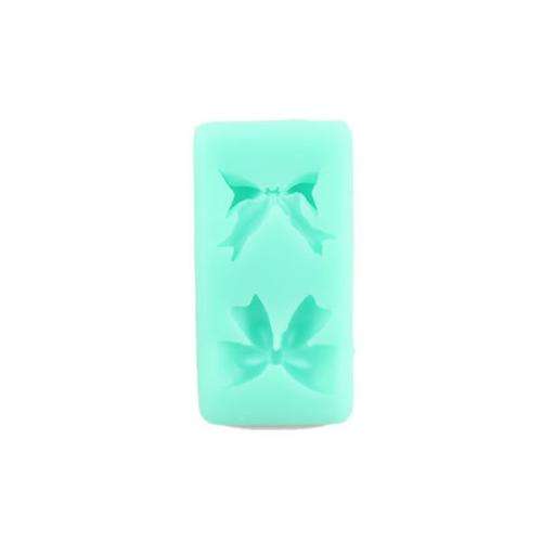 Silicone fondant bow mould
