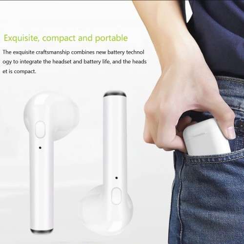 i7-Mini Bluetooth 5.0 TWS Small Wireless Headset Earbuds