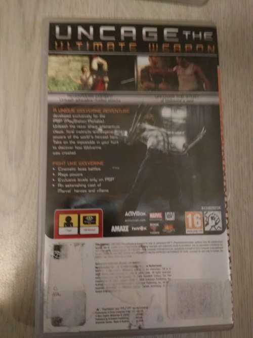 X-Men Origins Wolverine (Essentials) - PSP