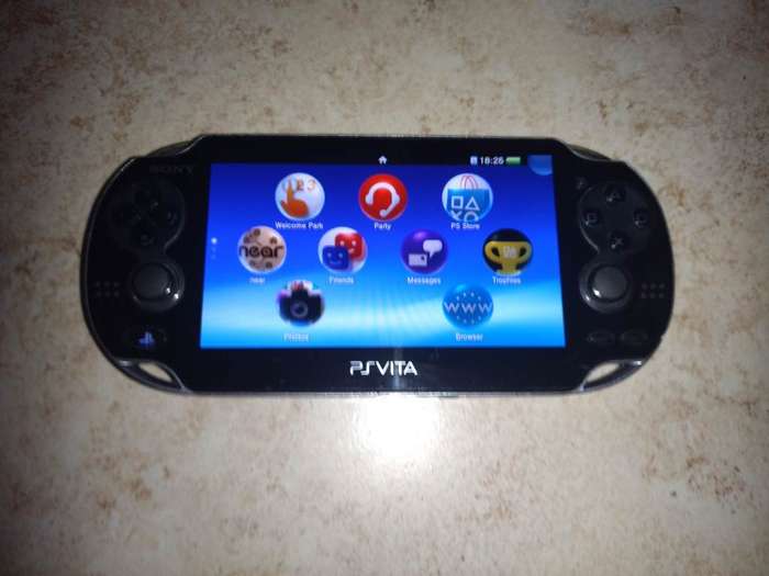 Sony Playstation Vita + SD2Vita with 32GB Sandisk SD card