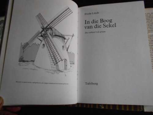 FREDA LINDE  - IN DIE BOOG VAN DIE SIRKEL  - VERHAAL VAN GRAAN  - Tafelberg 1975 eerste druk hardeb