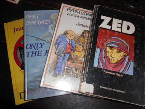 4 BOOKS -  Only the best,  Carol dont tell,  Janosch and the invisible Indian  and Zed