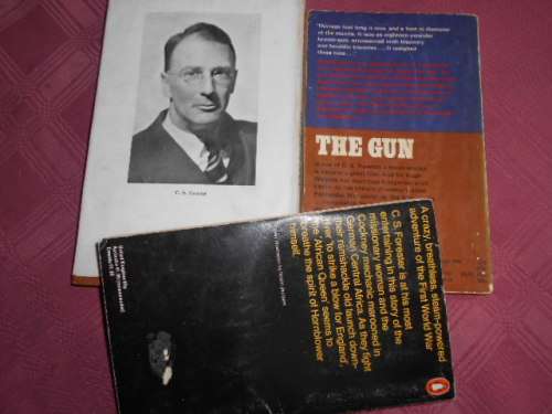 CS FORESTER -   3 BOOKS -    AFRICAN QUEEN  1977: LORD HORNBLOWER and THE GUN