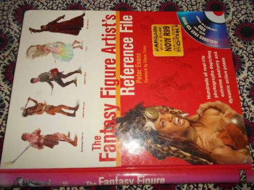 THE FANTASY FIGURE ARTISTS REF FILE PETER EVANS WITH CD ROM 600 IMAGES