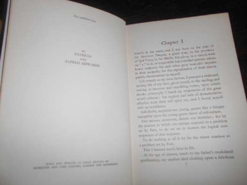 NOEL LANGLEY - The rift in the Lute  - Arthur Barker Ltd  1st ed 1952