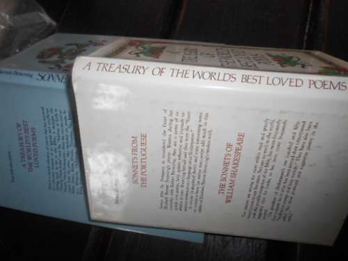 2 Avenel books:   Sonnets From Portuguese E B Browning. & Treasury of the world`s best loved poems