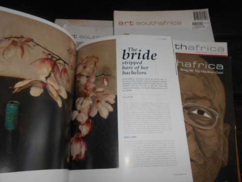 4 ART SOUTH AFRICA ILLUS ISSUES,  2003, 2008,  2009, 2010 &  (Bonhams  SA sale 2008  London)