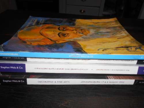 5 Stephan Welz and Co Cape Town  Decorative and Fine Art picture catalogues