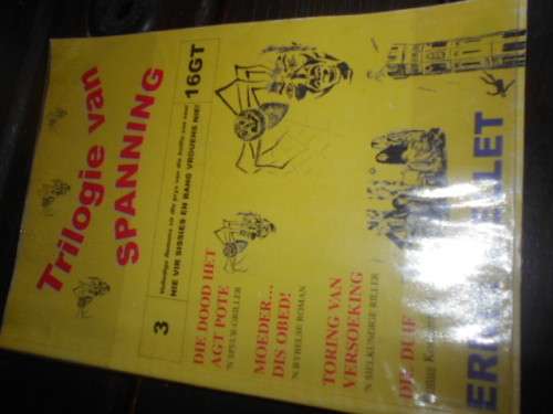 TRILOGIE VAN SPANNING - ERNIE MELLET  - 3 ROMANS 2004 sagteband