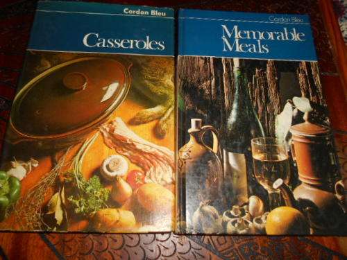 2 Cordon Bleu cook illus books - Memorable Meals & Casseroles