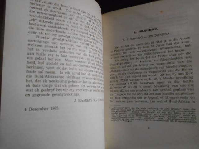 R MACDONALD - WAT EK IN SUID-AFRIKA GESIEN HET IN 1901 & 1902