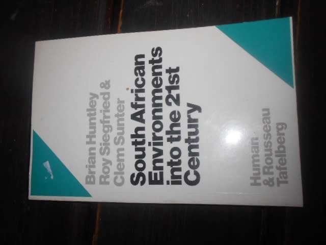 South African environments into 21st century: Sunter, Clem (autographed)