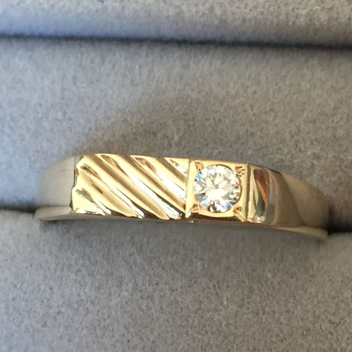 Certified Gold Diamond Ring - Reduced