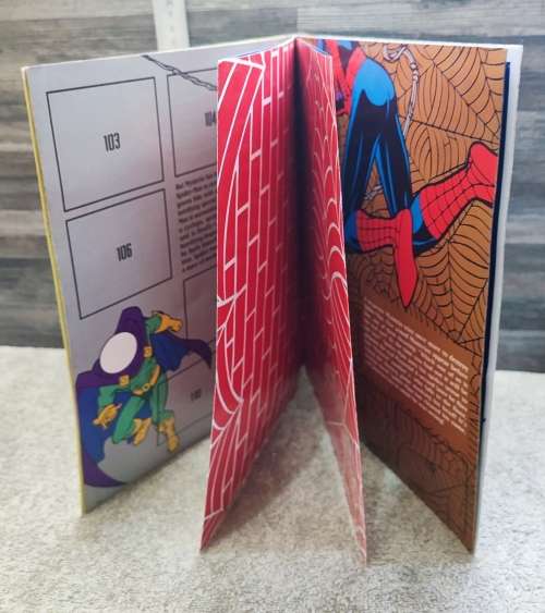 1995 Panini Marvel`s Spiderman Sticker Album & Collectible Stickers