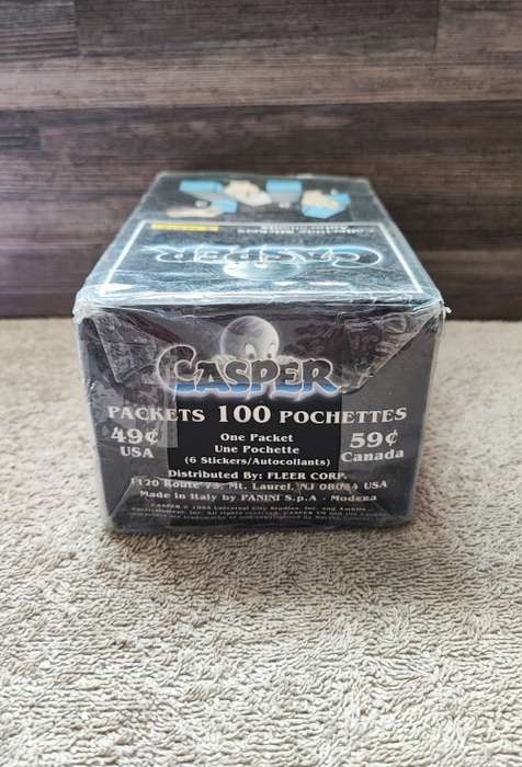 1995 Panini Casper The Movie Collectible Stickers(Factory Sealed Box)