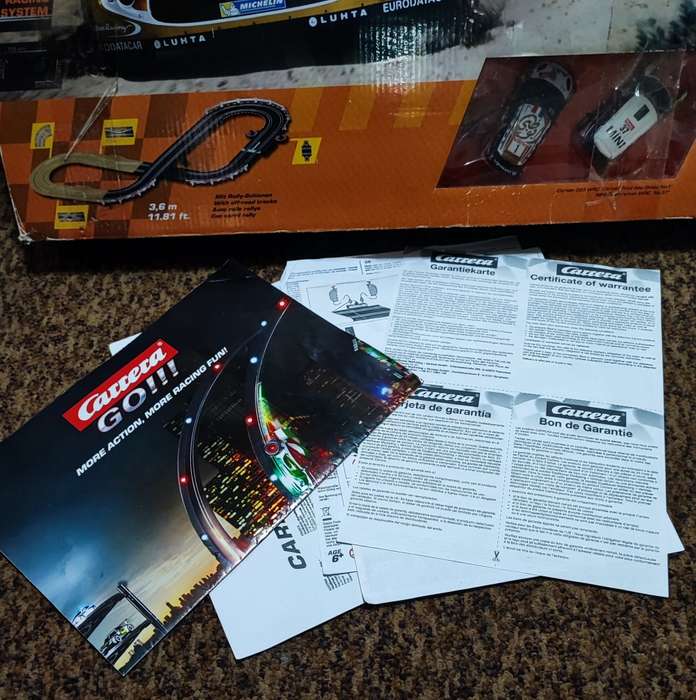 Carrera GO Just Rally Slot Car Set