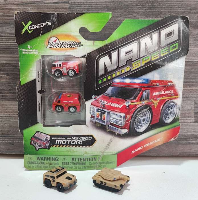 Spin Master Nano Speed Mini Racers Combo