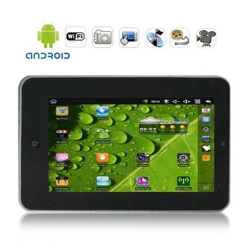 2011 New Android 2.2 OS Tablet PC with 7 Inch LCD Touchscreen and WiFi!!FREE SHIPPING!!!