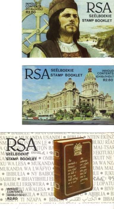 RSA ::::: 3 x BOOKLETs :::: NATAL FLOOD DISASTER