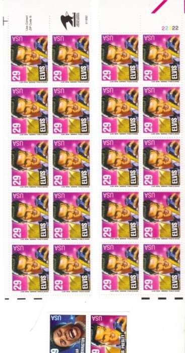 ELVIS PRESLEY :::::: COMMEMORATIVE STAMPS