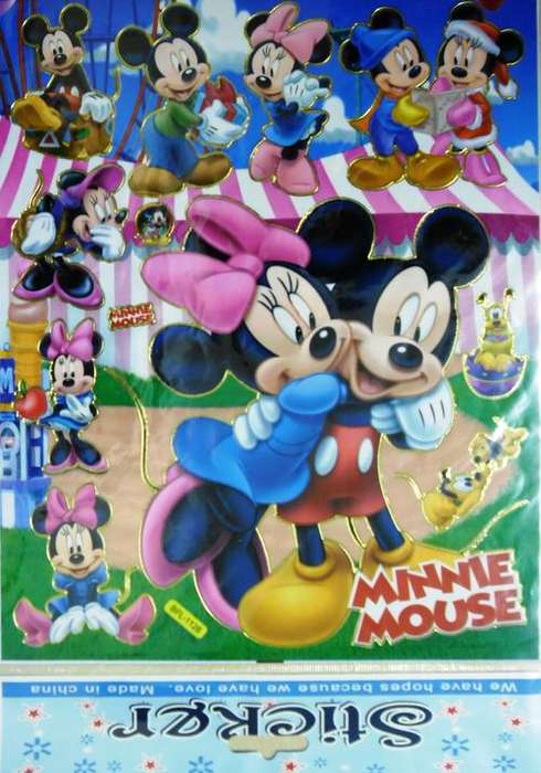 MINNIE MOUSE STICKERS