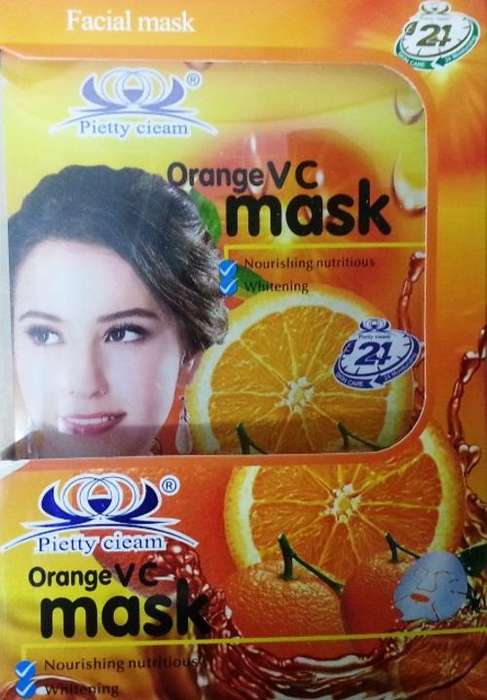FACIAL MASK VITAMIN C - 5pack