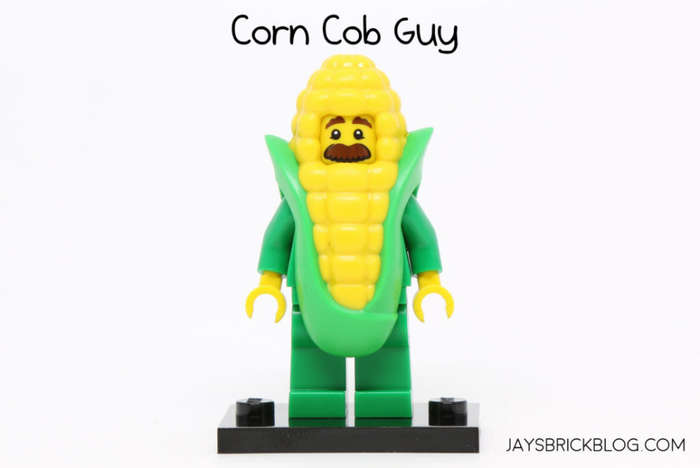 Original Lego Minifig - Corn Cob Guy (col289) - CLEARANCE SALE