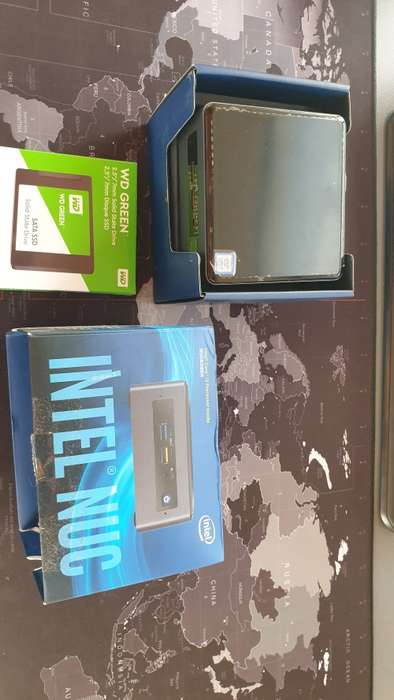 Intel NUC Core i3 8th gen + 240gb brand new ssd