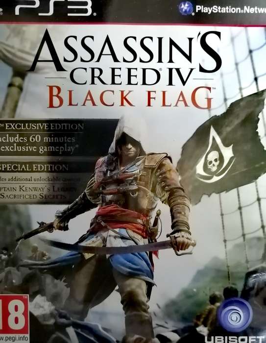 PS3 ASSASSINS CREED 4 BLACK FLAG