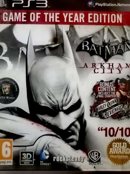 Ps3 - Batman ARKHAM CITY (Game of the Year Edition)