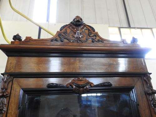 Beautiful Napoleon III Armoire in Palisander/Rosewood and Ebony