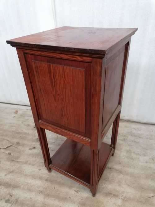Oak Art deco Nightstand/ Cabinet