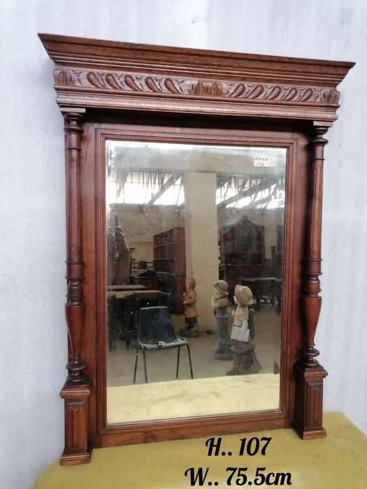 Beautiful Oak Henry II MIrror
