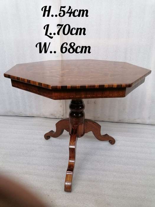19th Century Italian Inlaid Parquetry occasional Table