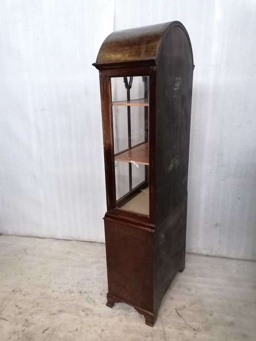 Edwardian One Door Mahogany Display cabinet