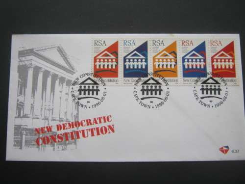 RSA - 1996 New Democratic Constitution - Official FDC # 6.37