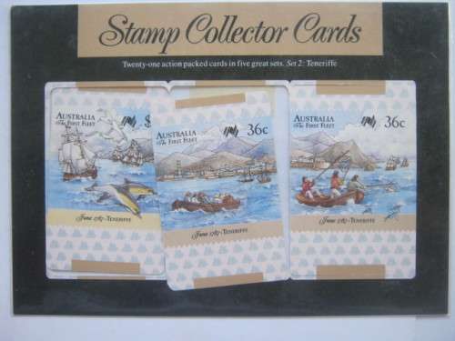 AUSTRALIA - 1987-88 Stamp Collector Cards - Original Packaging