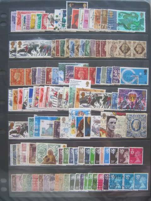 CLEARANCE LOT - GREAT BRITAIN ON LARGE STOCK CARDS