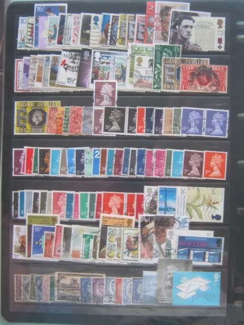 CLEARANCE LOT - GREAT BRITAIN ON LARGE STOCK CARDS
