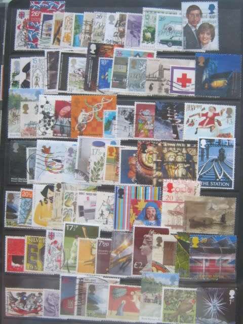 CLEARANCE LOT - GREAT BRITAIN ON LARGE STOCK CARDS