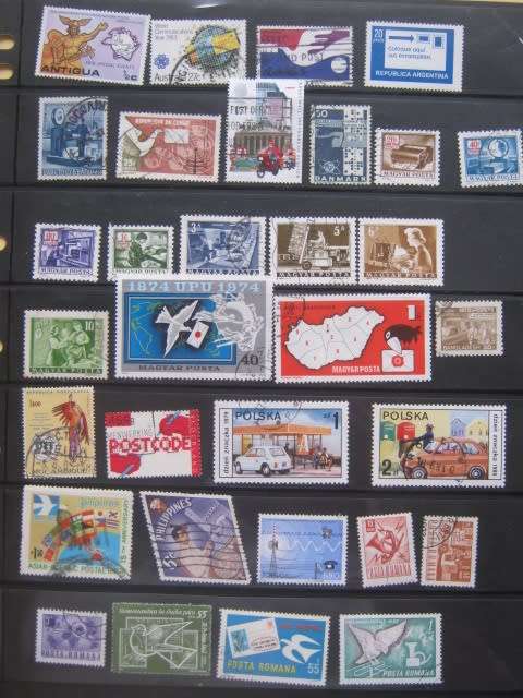 THEMATICS - The Postal System - 52 Stamps