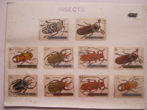 THEMATICS - BURUNDI - INSECTS - SEALED PACK