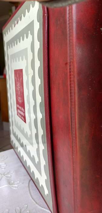 SWA/NAMIBIA - GOOD COLLECTION OF MINT, USED, MINI-SHEETS AND FDC`s - RINGBINDER FILE WITH SLIPCASE