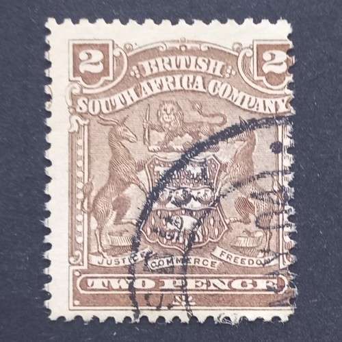 BSAC - 1898-1908 Defin Issue - 2d Brown - Single - Used