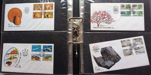 TRANSKEI - 48 x FDC's in Ringbinder Type File - No Duplication